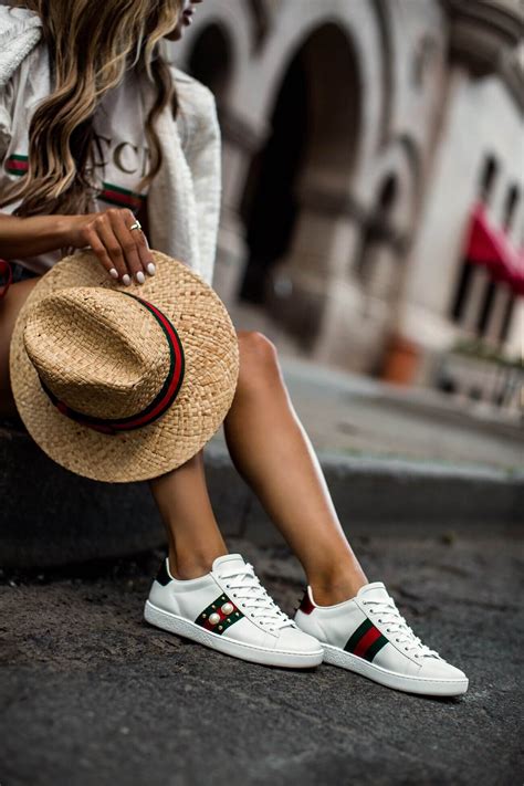 custom gucci sneakers for women|Gucci sneakers outfit women.